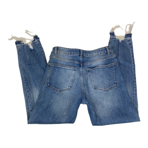 DL1961 Jeans Size 28 Bella High Rise Vintage Slim Button Fly Distressed Raw Hems - Picture 9 of 15